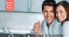Desktop Screenshot of cosmeticplasticsurgerystatistics.com