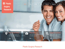 Tablet Screenshot of cosmeticplasticsurgerystatistics.com
